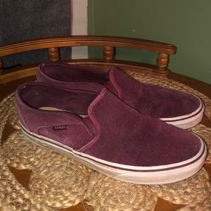 Vintage crocodile embossed Vans